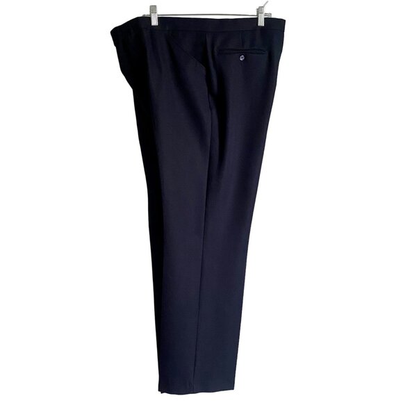 Men's Dark Blue Polyester Pants 38 Waist 32 Length - Picture 4 of 8